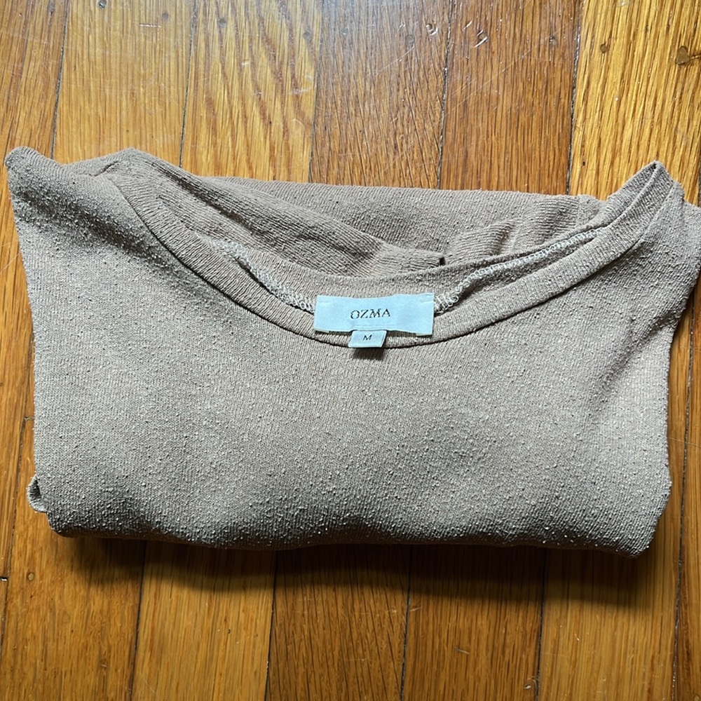 OZMA raw silk tee